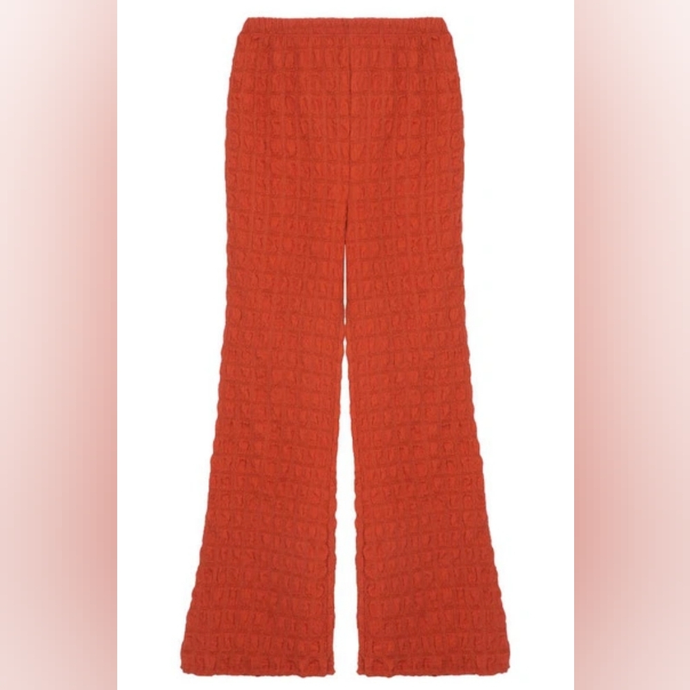 NWT Truce Girls Size L (14) Rust Popcorn Pants